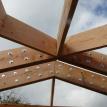 Vaulted Hip Roof Frame